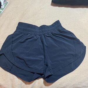 Lululemon Athletica Dark Blue Athletic Shorts